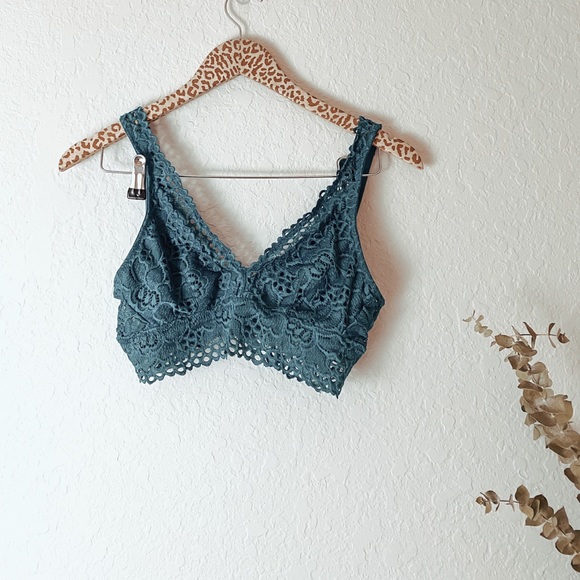 aerie Other - SOLD Aerie Lace Bralette Sz. Medium in Turquoise
